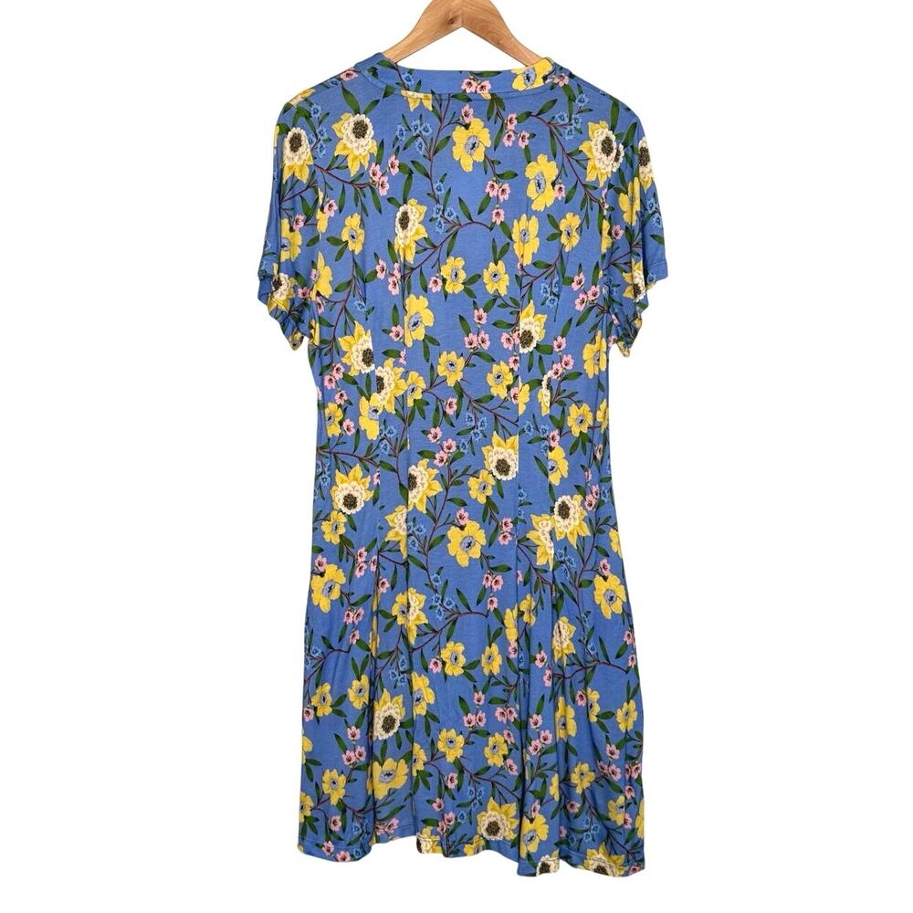 NWT French Connection Eloise Meadow Jersey VNeck Dress size 10 - Picture 5 of 15